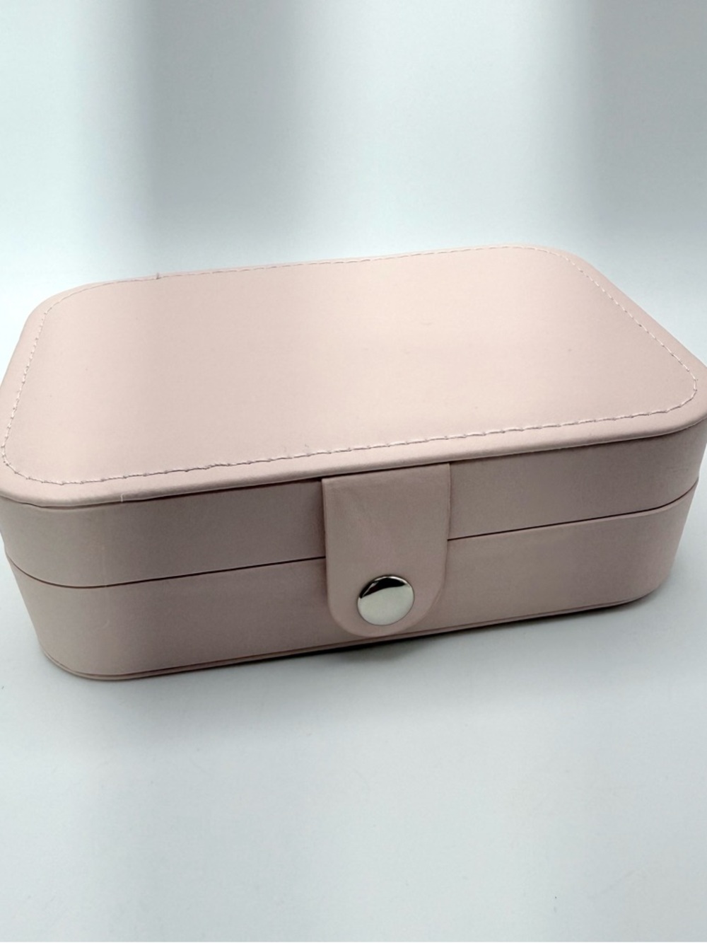Blush Pink Travel Jewelry Case - Picture 3 of 16